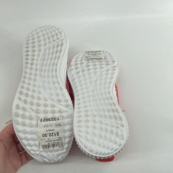 Adidas Ortho Lite Sneakers Runners Salmon Color Comfy Sz 7.5 Workout Athletic - Picture 8 of 10